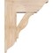 Ekena Millwork Funston Traditional Smooth Bracket w/ Offset Brace, Douglas Fir, 7 1/2"W x 20"D x 24"H BKT0806X20X24FST01SDF - alternate 4